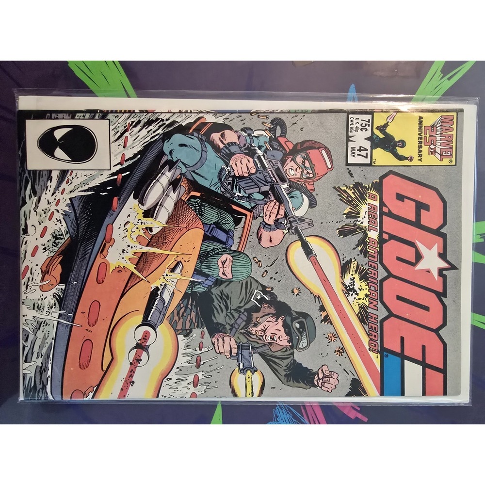 G.I. Joe #47 (Marvel 1986) 1st Appearance Beach Head